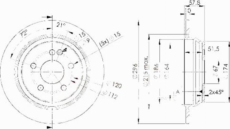 Icer 78BD0416 - Əyləc Diski furqanavto.az