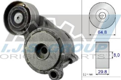 IJS GROUP 93-2464 - Kəmər Dartıcı, v-yivli kəmər furqanavto.az