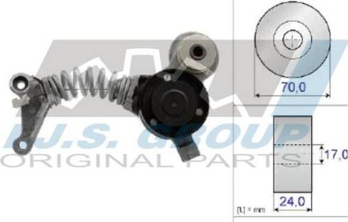 IJS GROUP 93-2429 - Kəmər Dartıcı, v-yivli kəmər furqanavto.az