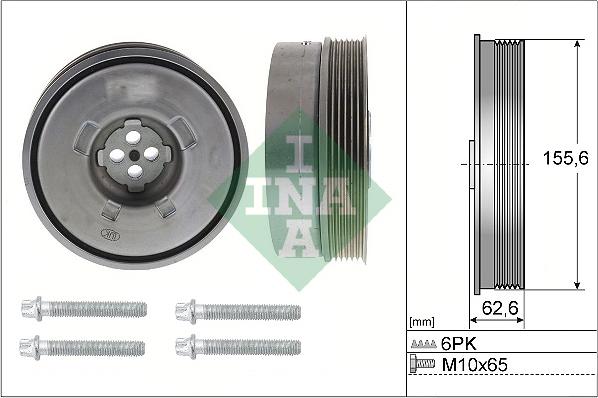 INA 544 0501 20 - Kəmər kasnağı, krank mili www.furqanavto.az