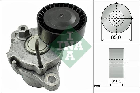 INA 534 0550 10 - Kəmər Dartıcı, v-yivli kəmər furqanavto.az