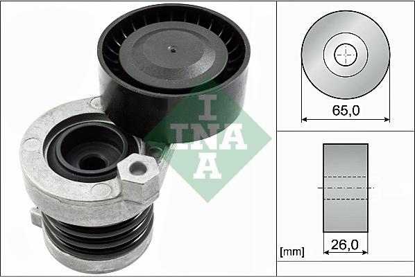 INA 534 0551 10 - Kəmər Dartıcı, v-yivli kəmər furqanavto.az