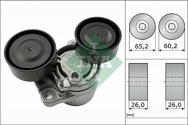 INA 534 0505 10 - Kəmər Dartıcı, v-yivli kəmər www.furqanavto.az