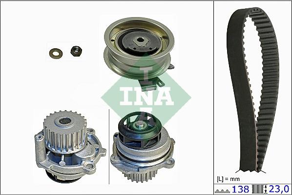 INA 530 0171 31 - Su Pompası və Vaxt Kəməri Dəsti furqanavto.az