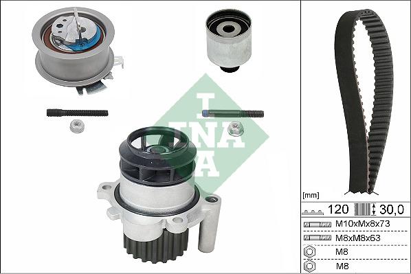 INA 530 0201 30 - Su Pompası və Vaxt Kəməri Dəsti furqanavto.az