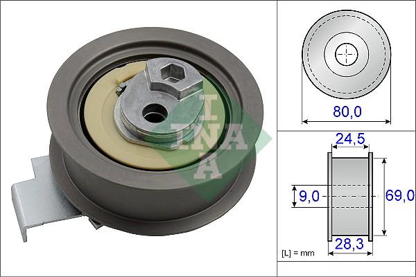 INA 531 0840 10 - Gərginlik kasnağı, vaxt kəməri furqanavto.az