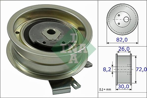 INA 531 0203 20 - Gərginlik kasnağı, vaxt kəməri furqanavto.az