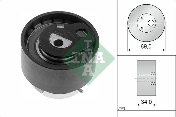 INA 531 0771 10 - Gərginlik kasnağı, vaxt kəməri furqanavto.az