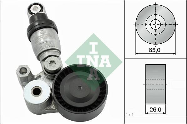 INA 533 0129 10 - Kəmər Dartıcı, v-yivli kəmər www.furqanavto.az