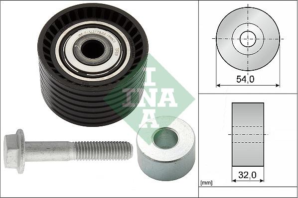 INA 532 0654 10 - Yönləndirmə / Bələdçi kasnağı, vaxt kəməri furqanavto.az