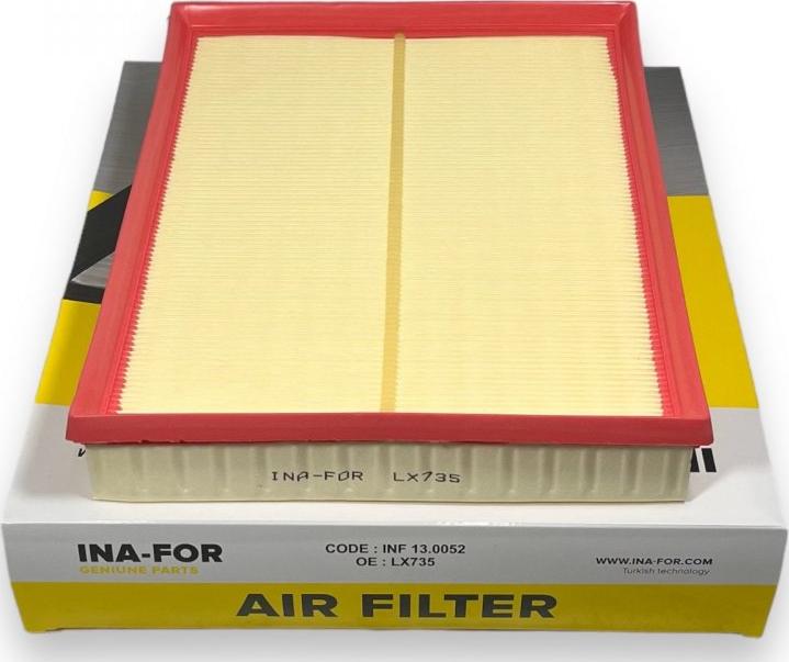 INA-FOR INF13.0052 - Hava filtri furqanavto.az