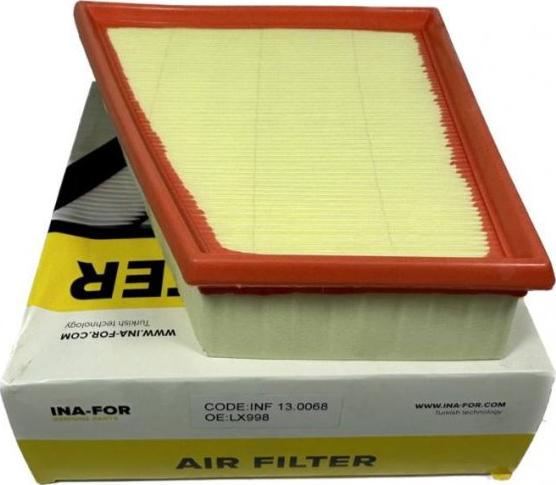 INA-FOR INF13.0068 - Hava filtri furqanavto.az