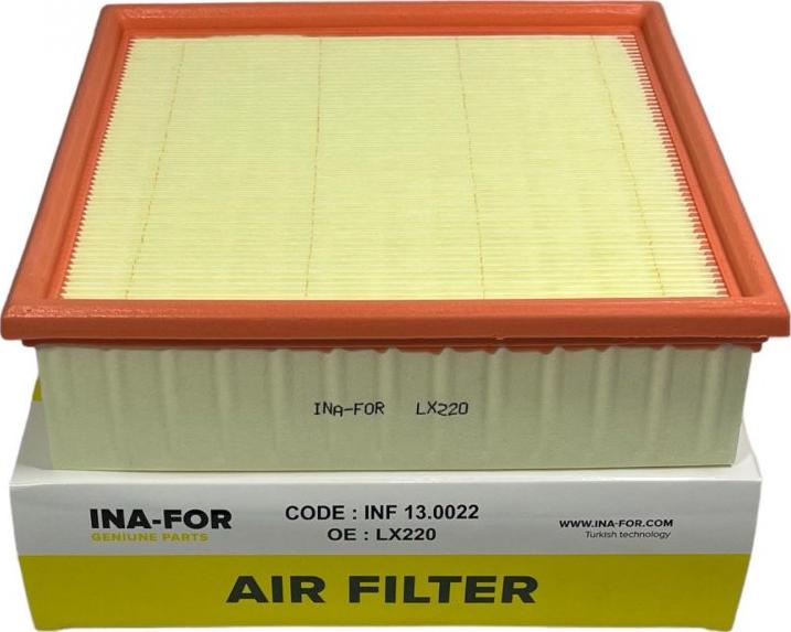INA-FOR INF13.0022 - Hava filtri furqanavto.az