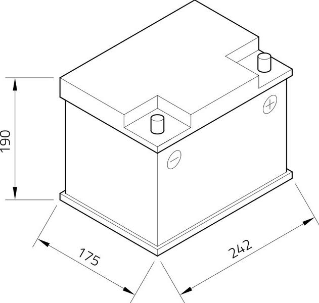 INTACT 56219GUG - Başlanğıc batareyası furqanavto.az