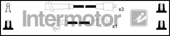 INTERMOTOR 73531 - Alovlanma kabeli dəsti furqanavto.az