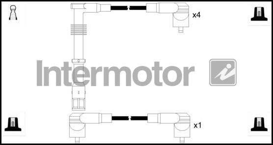 INTERMOTOR 73325 - Alovlanma kabeli dəsti furqanavto.az