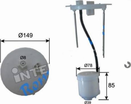 InterParts IPFT-106 - Yanacaq filtri furqanavto.az