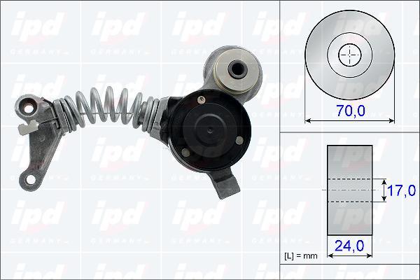 IPD 15-3835 - Kəmər Dartıcı, v-yivli kəmər furqanavto.az