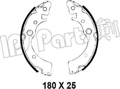 IPS Parts IBL-4496 - Əyləc başlığı, Baraban əyləcləri furqanavto.az