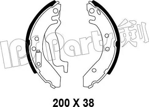 IPS Parts IBL-4410 - Əyləc başlığı, Baraban əyləcləri furqanavto.az