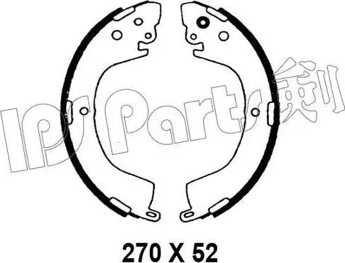 IPS Parts IBL-4582 - Əyləc başlığı, Baraban əyləcləri furqanavto.az