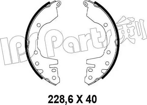 IPS Parts IBL-4529 - Əyləc başlığı, Baraban əyləcləri furqanavto.az