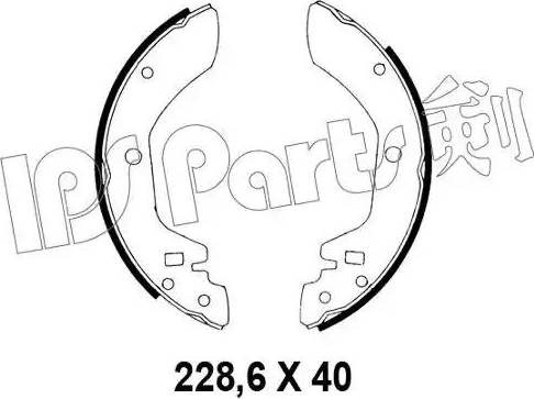 IPS Parts IBL-4106 - Əyləc başlığı, Baraban əyləcləri furqanavto.az