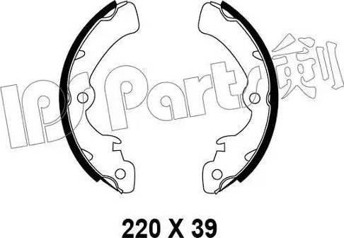 IPS Parts IBL-4801 - Əyləc başlığı, Baraban əyləcləri furqanavto.az