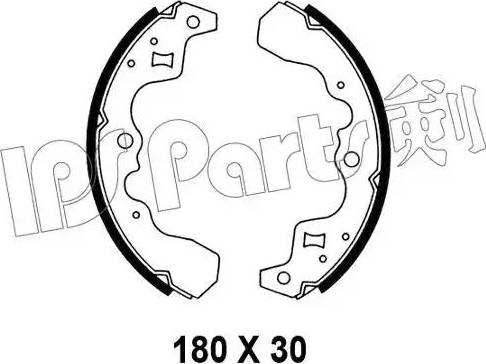 IPS Parts IBL-4807 - Əyləc başlığı, Baraban əyləcləri furqanavto.az