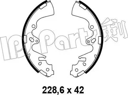 IPS Parts IBL-4310 - Əyləc başlığı, Baraban əyləcləri furqanavto.az