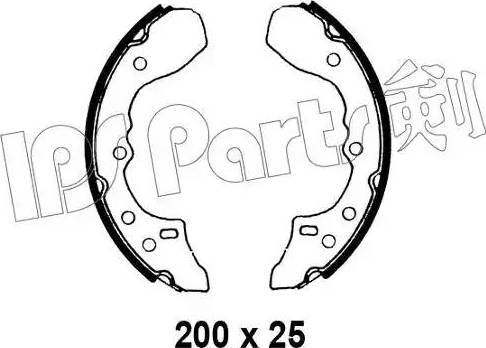 IPS Parts IBL-4327 - Əyləc başlığı, Baraban əyləcləri furqanavto.az