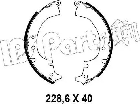 IPS Parts IBL-4203 - Əyləc başlığı, Baraban əyləcləri furqanavto.az