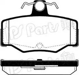 IPS Parts IBR-1015 - Əyləc altlığı dəsti, əyləc diski furqanavto.az