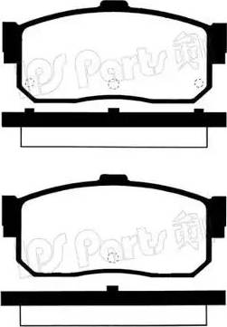 IPS Parts IBR-1127 - Əyləc altlığı dəsti, əyləc diski furqanavto.az