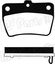 IPS Parts IBR-1256 - Əyləc altlığı dəsti, əyləc diski furqanavto.az