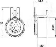 IPS Parts ITB-6347 - Gərginləşdirici, vaxt kəməri furqanavto.az