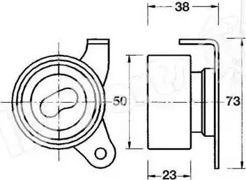 IPS Parts ITB-6214 - Gərginləşdirici, vaxt kəməri furqanavto.az