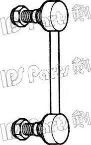 IPS Parts ITR-10D02 - Çubuq / Strut, stabilizator furqanavto.az