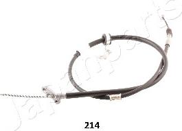 Japanparts BC-214 - Kabel, dayanacaq əyləci furqanavto.az