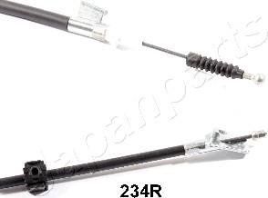 Japanparts BC-234R - Kabel, dayanacaq əyləci furqanavto.az