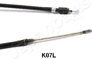 Japanparts BC-K07L - Kabel, dayanacaq əyləci furqanavto.az