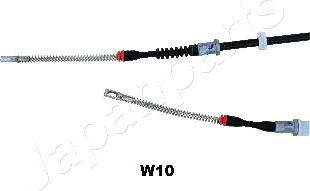 Japanparts BC-W10 - Kabel, dayanacaq əyləci furqanavto.az