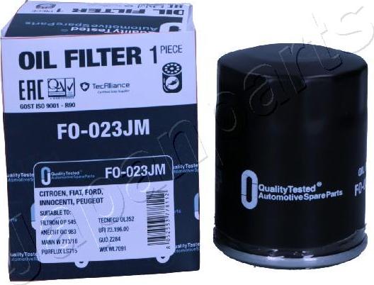 Japanparts FO-023JM - Yağ filtri furqanavto.az