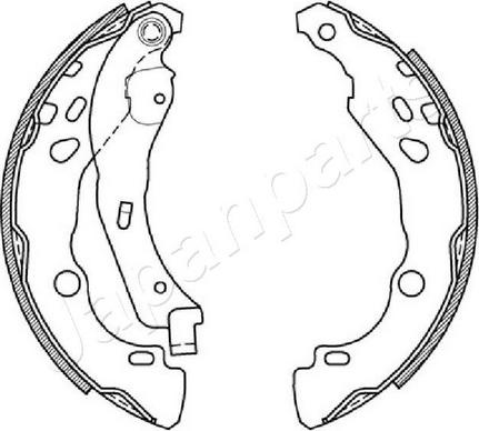 Japanparts GF-0602AF - Əyləc Başlığı Dəsti furqanavto.az