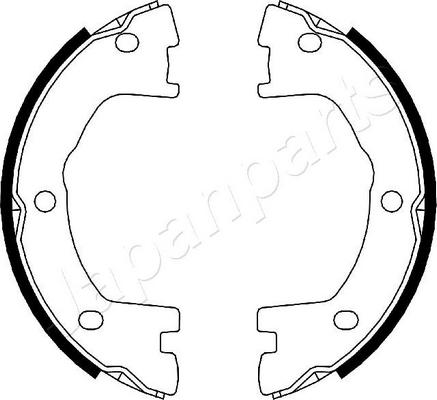 Japanparts GF-0231AF - Əyləc başlığı dəsti, dayanacaq əyləci furqanavto.az