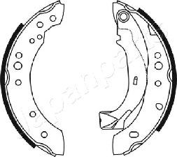 Japanparts GF-0226AF - Əyləc Başlığı Dəsti furqanavto.az