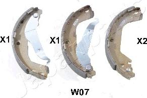 Japanparts GF-W07AF - Əyləc Başlığı Dəsti furqanavto.az