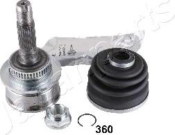 Japanparts GI-360 - Birləşmə dəsti, ötürücü val furqanavto.az