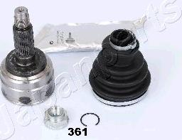 Japanparts GI-361 - Birləşmə dəsti, ötürücü val furqanavto.az