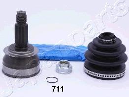 Japanparts GI-711 - Birləşmə dəsti, ötürücü val furqanavto.az